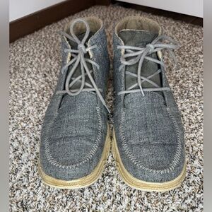 Irish Setter Hunt Men’s Chukka Boots Gray Suede Leather Size 11.5 D